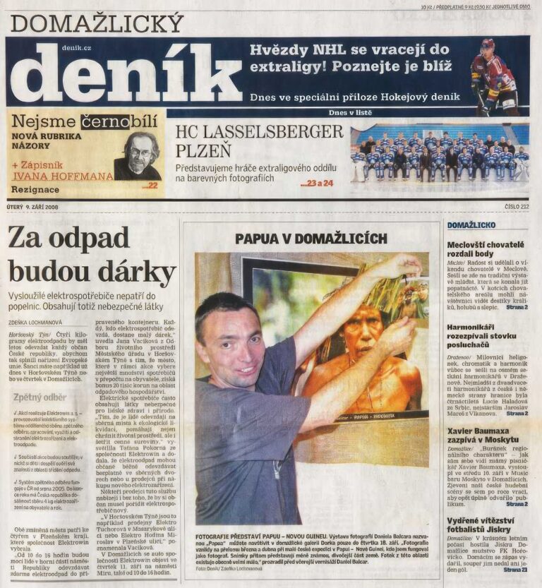 článek Deník